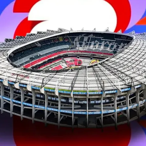 Nueva fase de remodelación del Estadio Azteca causa polémica en redes: "parece lona de tianguis"