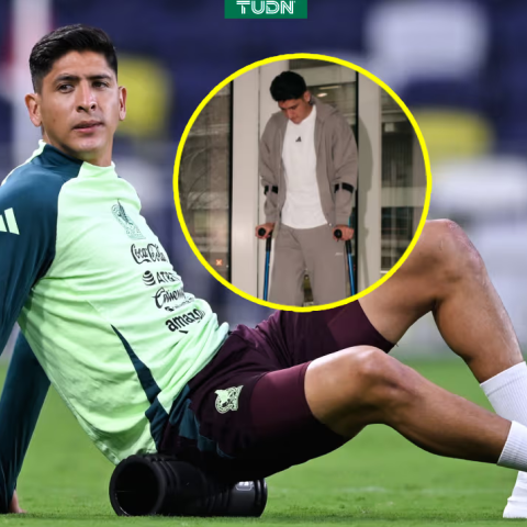 Edson Álvarez inicia rehabilitación tras operación rumbo al Mundial 2026