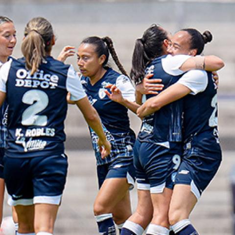 América y Pachuca destacan en la Jornada 13 de la Liga BBVA MX Femenil.