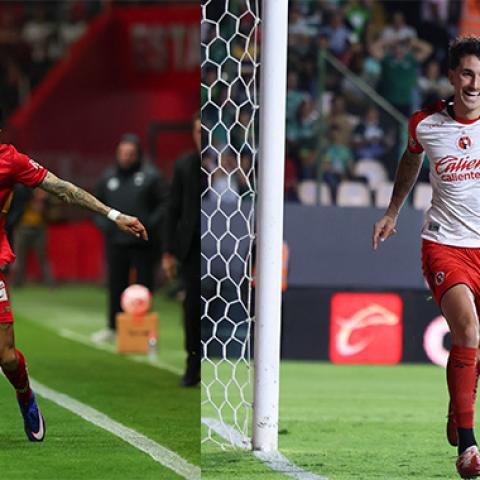 Xolos vence a León 3-0 y Toluca empata 1-1 con Atlas en jornada 11
