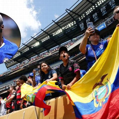 Moisés Caicedo sueña con el Mundial y el apoyo de la hinchada ecuatoriana.