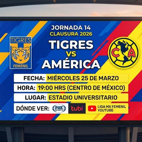 Tigres vs. América Femenil