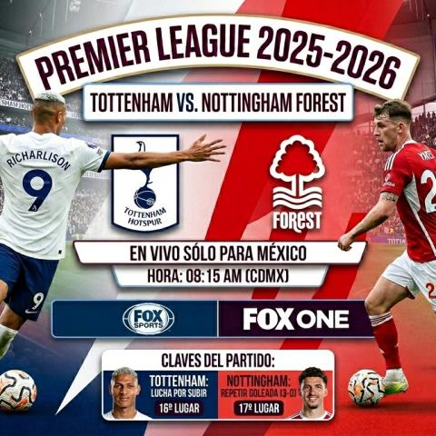 Tottenham y Nottingham Forest 