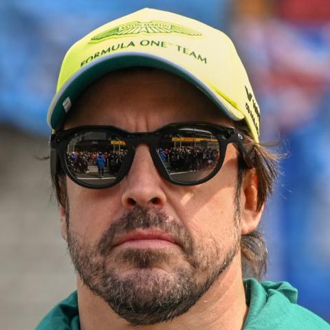 Fernando Alonso en Aston Martin