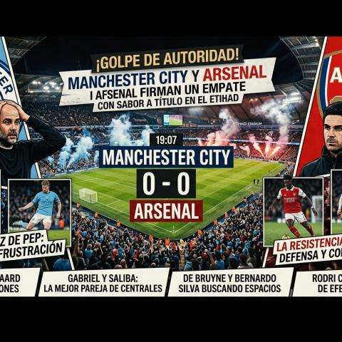 Manchester City y Arsenal