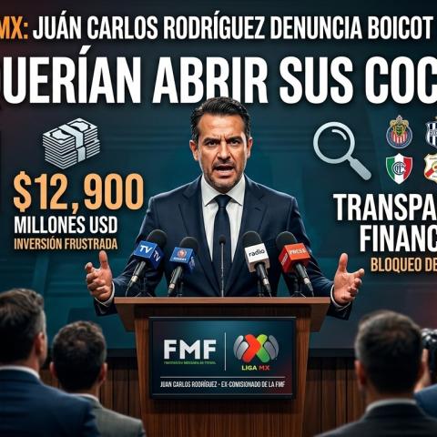 Juan Carlos Rodríguez denuncia boicot 