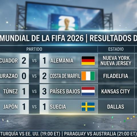 ¡Jornada de campanadas y drama en la Copa del Mundo!