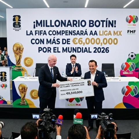  La FIFA compensará a la Liga MX