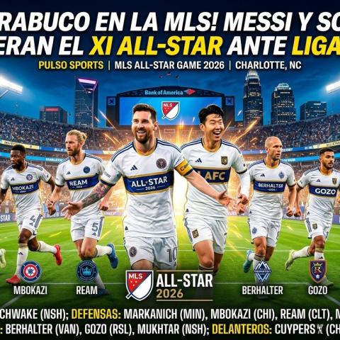 Lionel Messi y Son Heung-Min