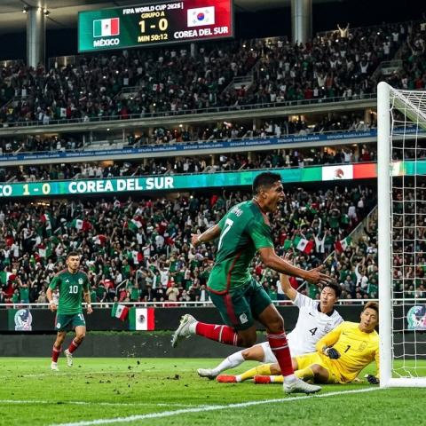  México vence a corea 