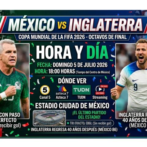  México vs. Inglaterra