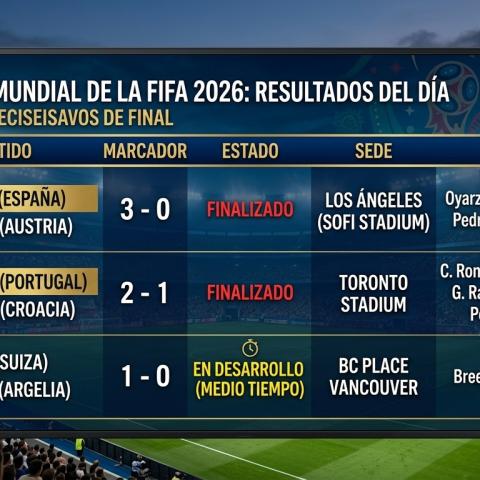 Tabla de Resultados 2 Julio