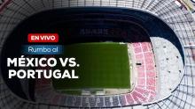Empate sin goles entre México y Portugal en el renovado Estadio Azteca.
