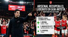 El Arsenal recupera la cima