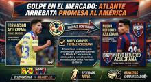  Atlante arrebata joven promesa al Club América 