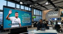 Kylian Mbappé en el Manchester United 