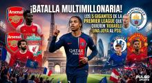  Los 5 gigantes de la Premier League
