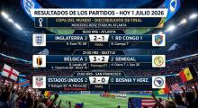 Resultados 01 de Julio